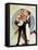 Carrying On (or Veteran with Wife and Child)-Norman Rockwell-Framed Stretched Canvas