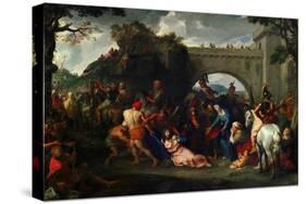Carrying the Cross, 1688-Charles Le Brun-Stretched Canvas