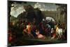 Carrying the Cross, 1688-Charles Le Brun-Mounted Giclee Print