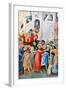 Carrying the Cross-Simone Martini-Framed Giclee Print