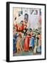 Carrying the Cross-Simone Martini-Framed Giclee Print