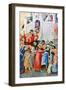 Carrying the Cross-Simone Martini-Framed Giclee Print