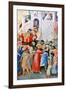 Carrying the Cross-Simone Martini-Framed Giclee Print