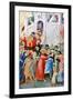 Carrying the Cross-Simone Martini-Framed Giclee Print