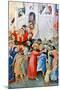 Carrying the Cross-Simone Martini-Mounted Giclee Print