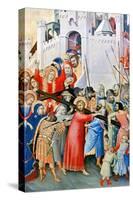 Carrying the Cross-Simone Martini-Stretched Canvas