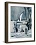 Carrying Water from the Nile, Cairo, Egypt, 1928-Louis Cabanes-Framed Giclee Print