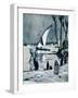 Carrying Water from the Nile, Cairo, Egypt, 1928-Louis Cabanes-Framed Giclee Print