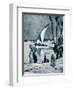 Carrying Water from the Nile, Cairo, Egypt, 1928-Louis Cabanes-Framed Giclee Print