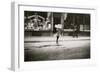 Carrying Wood Home-Lewis Wickes Hine-Framed Photo