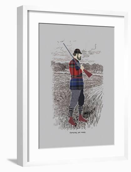 Carrying, Yet Ready-Fergus Dowling-Framed Premium Giclee Print