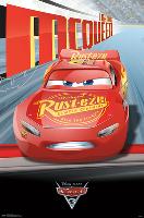 Cars 3 - Lightning-null-Lamina Framed Poster