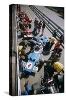 Cars at the British Grand Prix, Silverstone, Northamptonshire, 1969-null-Stretched Canvas