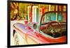 Cars - Chevrolet - Route 66 - Gas Station - Arizona - United States-Philippe Hugonnard-Framed Photographic Print