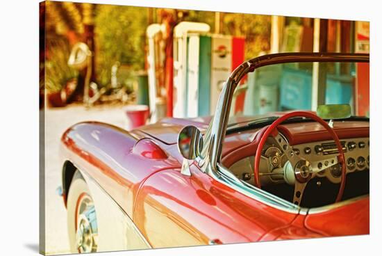 Cars - Chevrolet - Route 66 - Gas Station - Arizona - United States-Philippe Hugonnard-Stretched Canvas