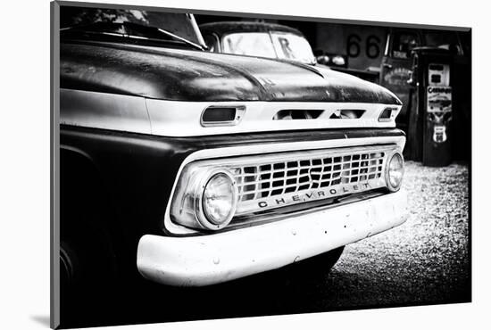 Cars - Chevrolet - Route 66 - Gas Station - Arizona - United States-Philippe Hugonnard-Mounted Photographic Print