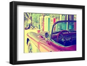 Cars - Chevrolet - Route 66 - Gas Station - Arizona - United States-Philippe Hugonnard-Framed Premium Photographic Print