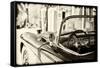 Cars - Chevrolet - Route 66 - Gas Station - Arizona - United States-Philippe Hugonnard-Framed Stretched Canvas