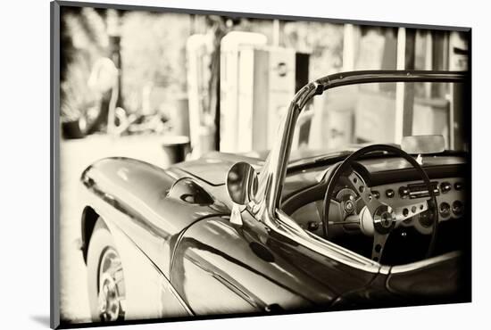 Cars - Chevrolet - Route 66 - Gas Station - Arizona - United States-Philippe Hugonnard-Mounted Photographic Print