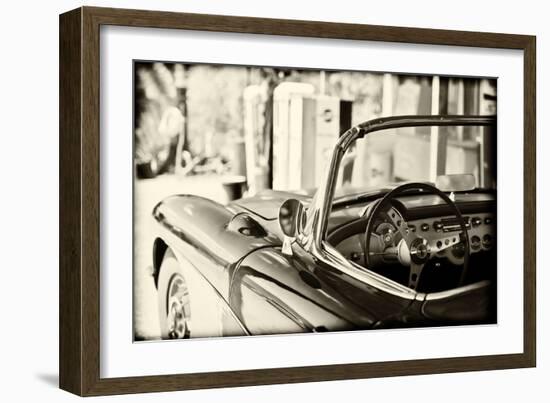 Cars - Chevrolet - Route 66 - Gas Station - Arizona - United States-Philippe Hugonnard-Framed Photographic Print