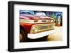 Cars - Chevrolet - Route 66 - Gas Station - Arizona - United States-Philippe Hugonnard-Framed Photographic Print