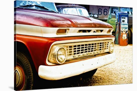 Cars - Chevrolet - Route 66 - Gas Station - Arizona - United States-Philippe Hugonnard-Stretched Canvas