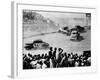 Cars Crashing in Race-null-Framed Photographic Print