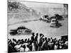 Cars Crashing in Race-null-Mounted Photographic Print