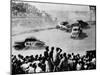Cars Crashing in Race-null-Mounted Photographic Print