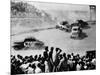 Cars Crashing in Race-null-Mounted Photographic Print
