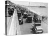 Cars Driving Along Bournemouth Seafront, Dorset, 1928-null-Stretched Canvas