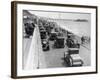 Cars Driving Along Bournemouth Seafront, Dorset, 1928-null-Framed Photographic Print