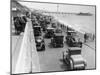 Cars Driving Along Bournemouth Seafront, Dorset, 1928-null-Mounted Photographic Print