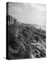 Cars Driving Off the George Washington Bridge in the Afternoon During Memorial Day Traffic-Cornell Capa-Stretched Canvas