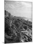 Cars Driving Off the George Washington Bridge in the Afternoon During Memorial Day Traffic-Cornell Capa-Mounted Photographic Print