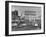 Cars Driving Through City-Nat Farbman-Framed Photographic Print