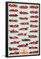 Cars Ferrari Formula I-null-Framed Poster