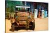Cars - Ford - Route 66 - Gas Station - Arizona - United States-Philippe Hugonnard-Stretched Canvas
