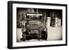 Cars - Ford - Route 66 - Gas Station - Arizona - United States-Philippe Hugonnard-Framed Photographic Print