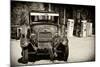 Cars - Ford - Route 66 - Gas Station - Arizona - United States-Philippe Hugonnard-Mounted Photographic Print