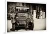 Cars - Ford - Route 66 - Gas Station - Arizona - United States-Philippe Hugonnard-Framed Photographic Print