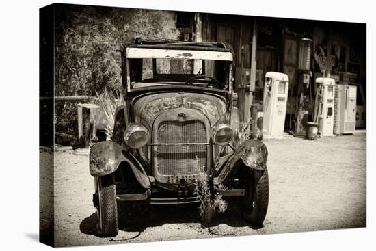 Cars - Ford - Route 66 - Gas Station - Arizona - United States-Philippe Hugonnard-Stretched Canvas