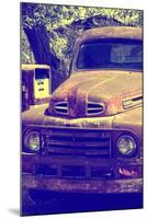 Cars - Ford - Route 66 - Gas Station - Arizona - United States-Philippe Hugonnard-Mounted Premium Photographic Print