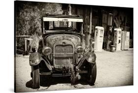 Cars - Ford - Route 66 - Gas Station - Arizona - United States-Philippe Hugonnard-Stretched Canvas