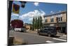 Cars in a traditional street in the historic City of Sisters in Deschutes County, Oregon, United St-Martin Child-Mounted Photographic Print