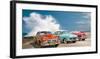 Cars in Avenida de Maceo, Havana, Cuba-Pangea Images-Framed Giclee Print