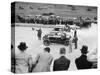 Cars Lined Up for the Start of a Race, Brooklands, Surrey, C 1925-C1930-null-Stretched Canvas