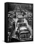 Cars Moving Down Assembly Line-Ralph Morse-Framed Stretched Canvas