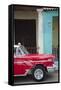 Cars of Cuba II-Laura Denardo-Framed Stretched Canvas