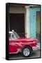 Cars of Cuba II-Laura Denardo-Framed Stretched Canvas